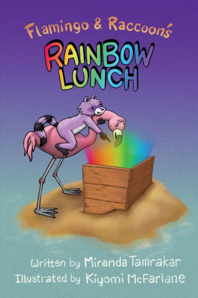 Flamingo and Raccoon's Rainbow Lunch