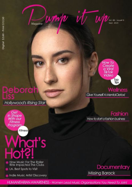 Pump it up Magazine: Brazilian Sensation: Deborah Liss Shines as Hollywood's Rising Star!