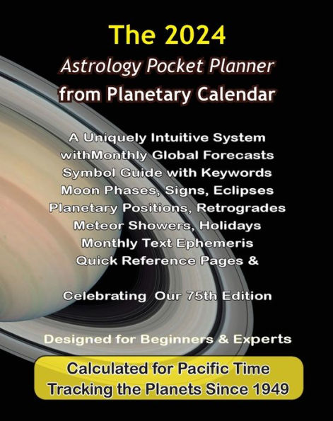 2024 Astrology Pocket Planner From Planetary Calendar: A Uniquely ...