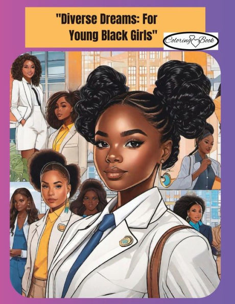 "Inspiring Black Girls to Shine" Coloring Book