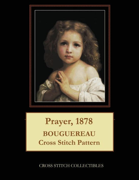 Prayer, 1878: Bouguereau Cross Stitch Pattern