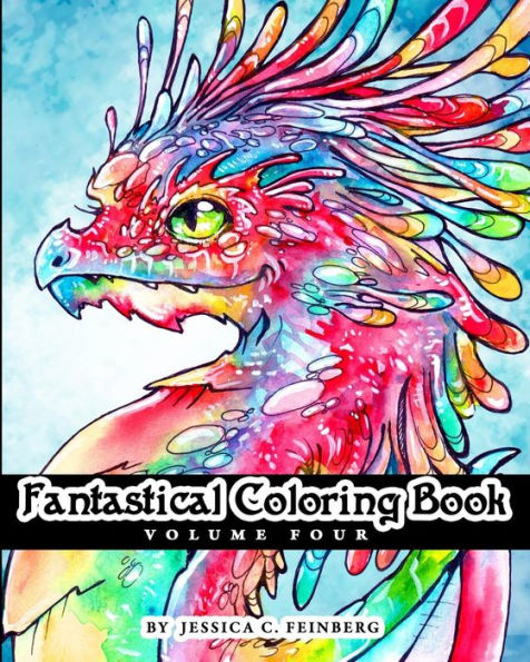 Fantastical Coloring Book #4
