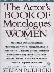 Title: The Actor's Book of Monologues for Women, Author: Various