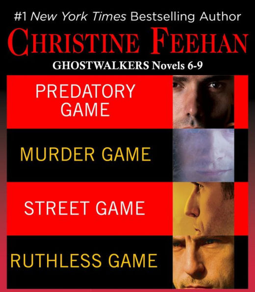 Christine Feehan Ghostwalkers Novels 6-9