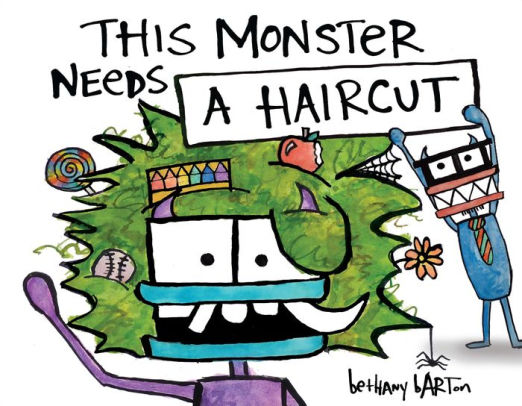 This Monster Needs A Haircut Nook Book
