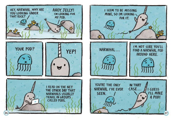 Narwhal: Unicorn of the Sea! (A Narwhal and Jelly Book #1)