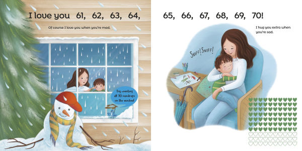 I Love You 100: A Counting Book Full of