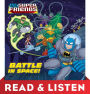 Battle in Space! (DC Super Friends): Read & Listen Edition