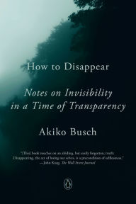 Rapidshare ebooks free download How to Disappear: Notes on Invisibility in a Time of Transparency