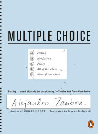 Pdf free ebooks download online Multiple Choice by Alejandro Zambra 9780143109198 CHM MOBI DJVU (English Edition)