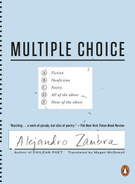 Ebook epub download deutsch Multiple Choice in English by Alejandro Zambra