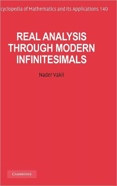 Real Analysis through Modern Infinitesimals