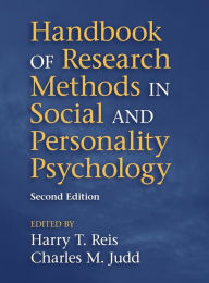 Title: Handbook of Research Methods in Social and Personality Psychology, Author: Harry T. Reis