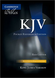 Title: KJV Pocket Reference Bible, Black French Morocco Leather, Thumb Index, Red-letter Text, KJ243:XRI, Author: Cambridge University Press