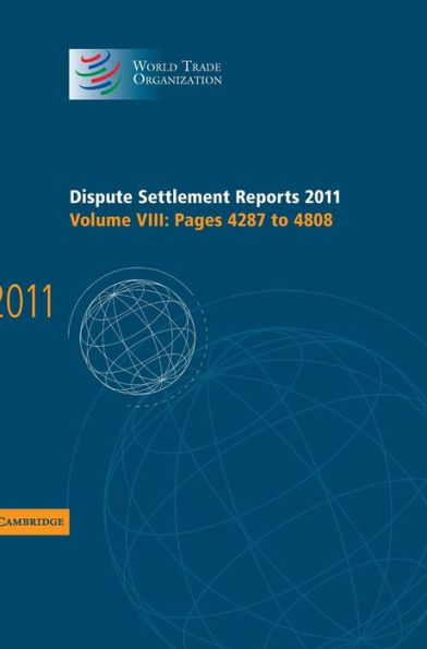 Dispute Settlement Reports 2011: Volume 8, Pages 4287-4808