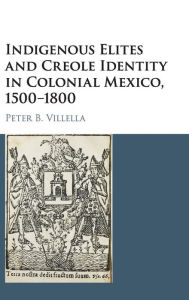 Title: Indigenous Elites and Creole Identity in Colonial Mexico, 1500-1800, Author: Peter B. Villella