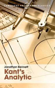 Ebook torrents pdf download Kant's Analytic 9781316506059 by Jonathan Bennett (English Edition)