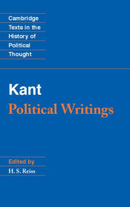 Title: Kant: Political Writings, Author: Immanuel Kant