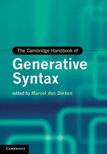The Cambridge Handbook of Generative Syntax