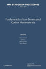 Fundamentals of Low-Dimensional Carbon Nanomaterials: Volume 1284