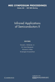 Title: Infrared Applications of Semiconductors II: Volume 484, Author: Donald L. McDaniel