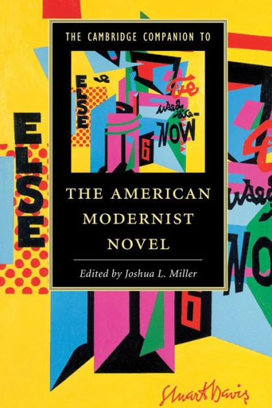 the Cambridge Companion to American Modernist Novel