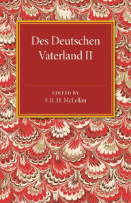 Title: Des Deutschen Vaterland: Volume 2, Author: Georg Kamitsch