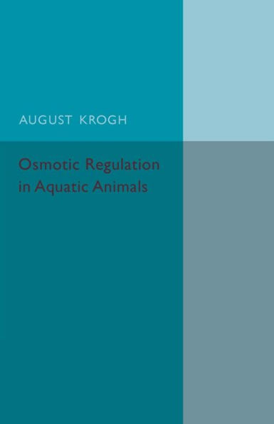 Osmotic Regulation in Aquatic Animals