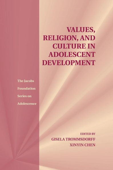 Values, Religion, and Culture in Adolescent Development