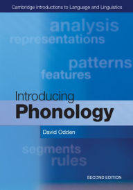 Title: Introducing Phonology, Author: David Odden