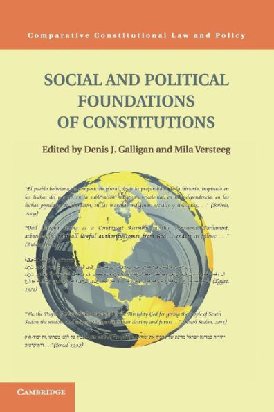 Social and Political Foundations of Constitutions