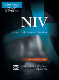 Title: NIV Clarion Reference Bible, Black Edge-lined Goatskin Leather, NI486:XE, Author: Cambridge University Press