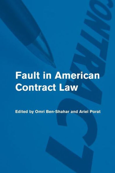 Fault in American Contract Law