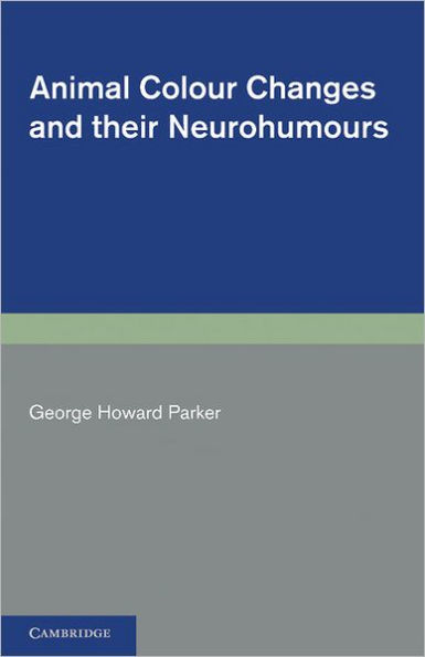 Animal Colour Changes and their Neurohumours: A Survey of Investigations 1910-1943