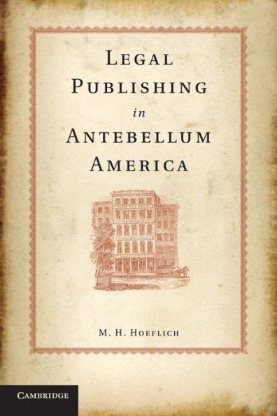 Legal Publishing in Antebellum America