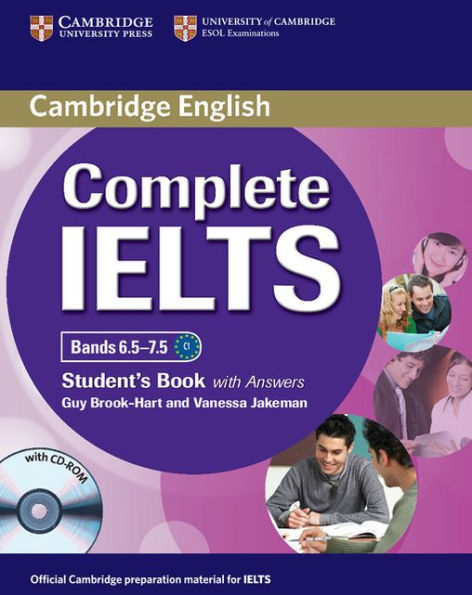 Complete IELTS Bands 6.5-7.5 Student's Book with Answers with CD-ROM