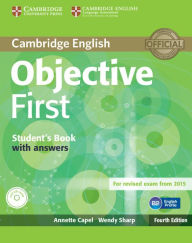 Title: Objective First Student's Book with Answers with CD-ROM, Author: Annette Capel