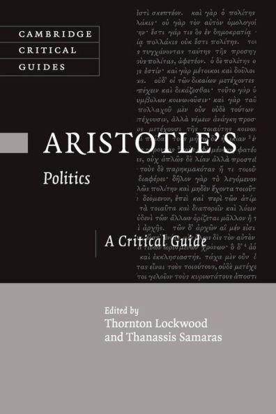 Aristotle's Politics: A Critical Guide