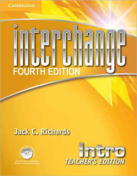 Interchange Intro Teacher's Edition with Assessment Audio CD/CD-ROM