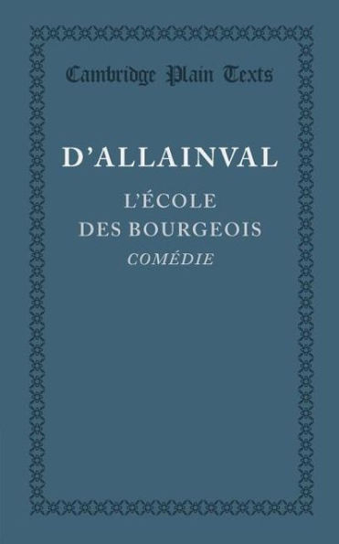 L'Ecole des Bourgeois
