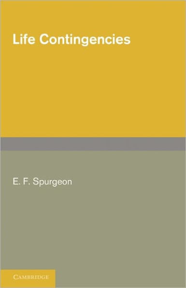 Life Contingencies / Edition 3