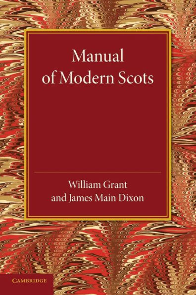 Manual of Modern Scots