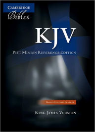 Title: KJV Pitt Minion Reference Bible, Brown Goatskin Leather, KJ446:X, Author: Cambridge University Press