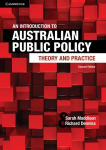 Alternative view 2 of An Introduction to Australian Public Policy: Theory and Practice