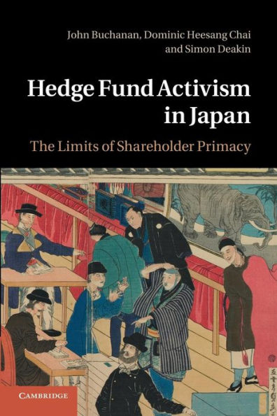 Hedge Fund Activism Japan: The Limits of Shareholder Primacy