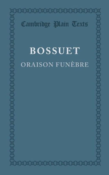 Oraison Funebre
