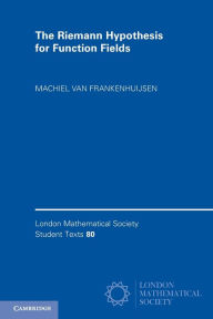 Title: The Riemann Hypothesis for Function Fields: Frobenius Flow and Shift Operators, Author: Machiel van Frankenhuijsen