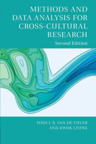 Title: Methods and Data Analysis for Cross-Cultural Research, Author: Fons J. R. van de Vijver