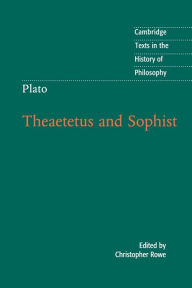 Title: Plato: Theaetetus and Sophist, Author: Cambridge University Press