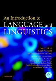 Title: An Introduction to Language and Linguistics, Author: Ralph Fasold